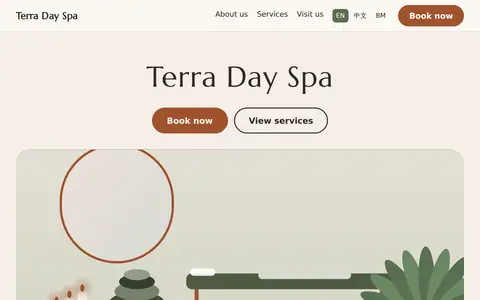 Online booking and shop on the salon's own website